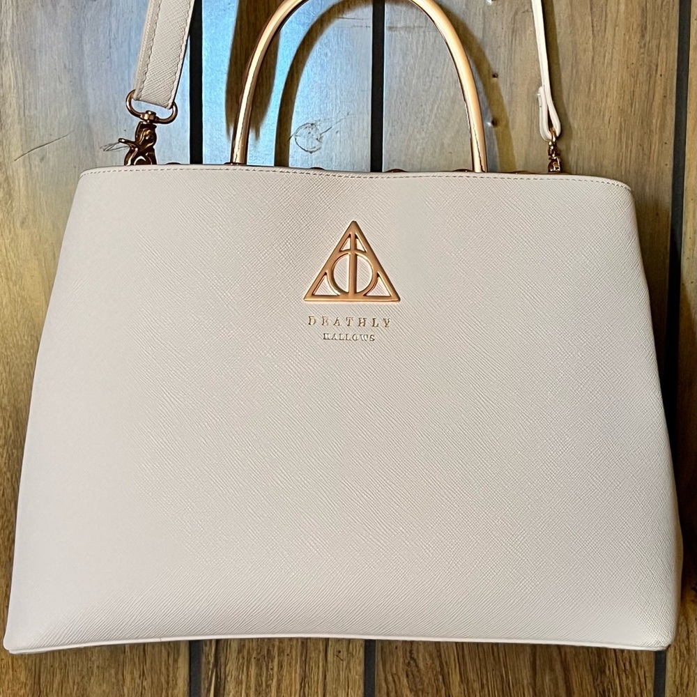 Loungefly Harry Potter Deathly Hallows Elder Wand Handbag - BoxLunch Exclusive - Picture 3 of 14